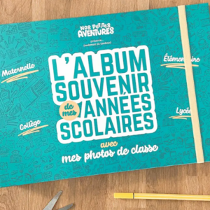 L’album des années scolaires - Vert Turquoise