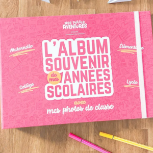 L’album des années scolaires - Rose Framboise